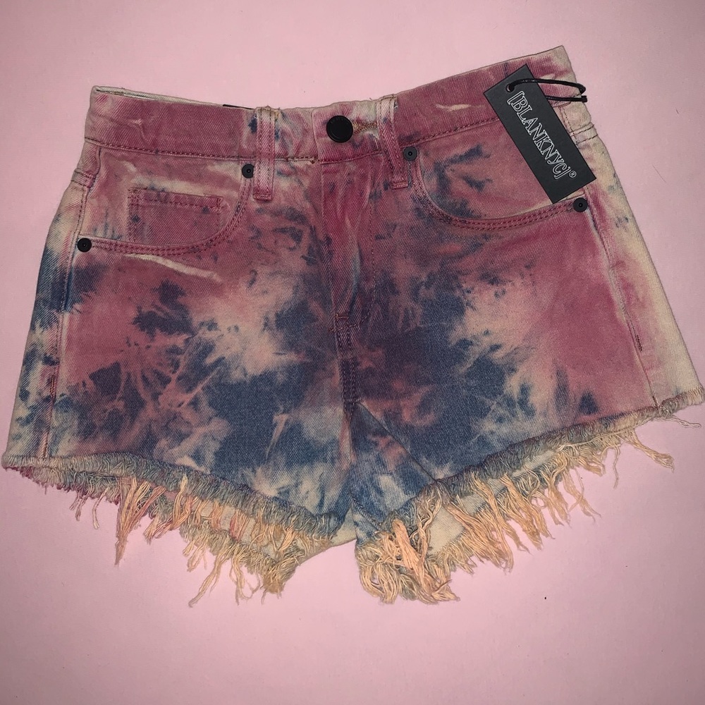 Tie-Dyed Shorts